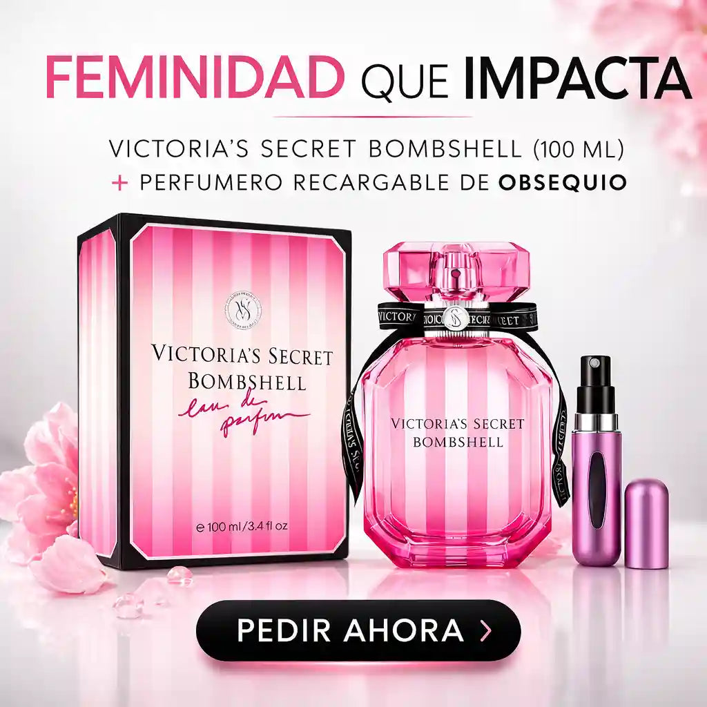 Fragancia Bombshell 100 ml + perfumero recargable (DAMA)