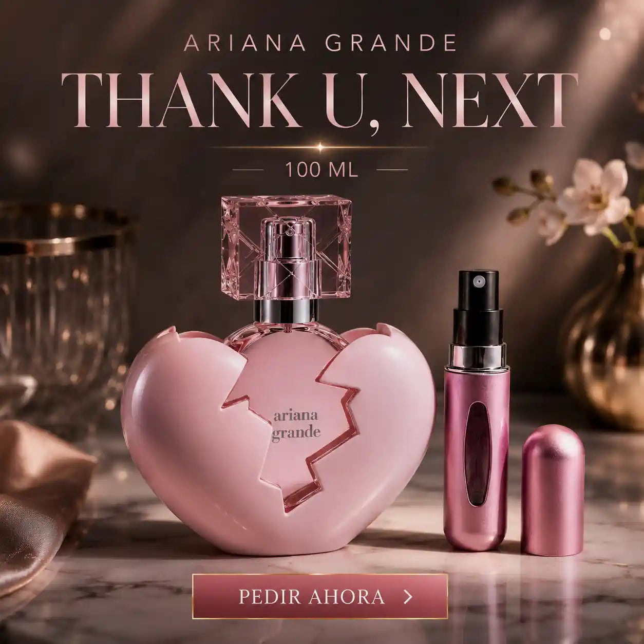 THANK U NEXT + PERFUMERO RECARGABLE (DAMA)