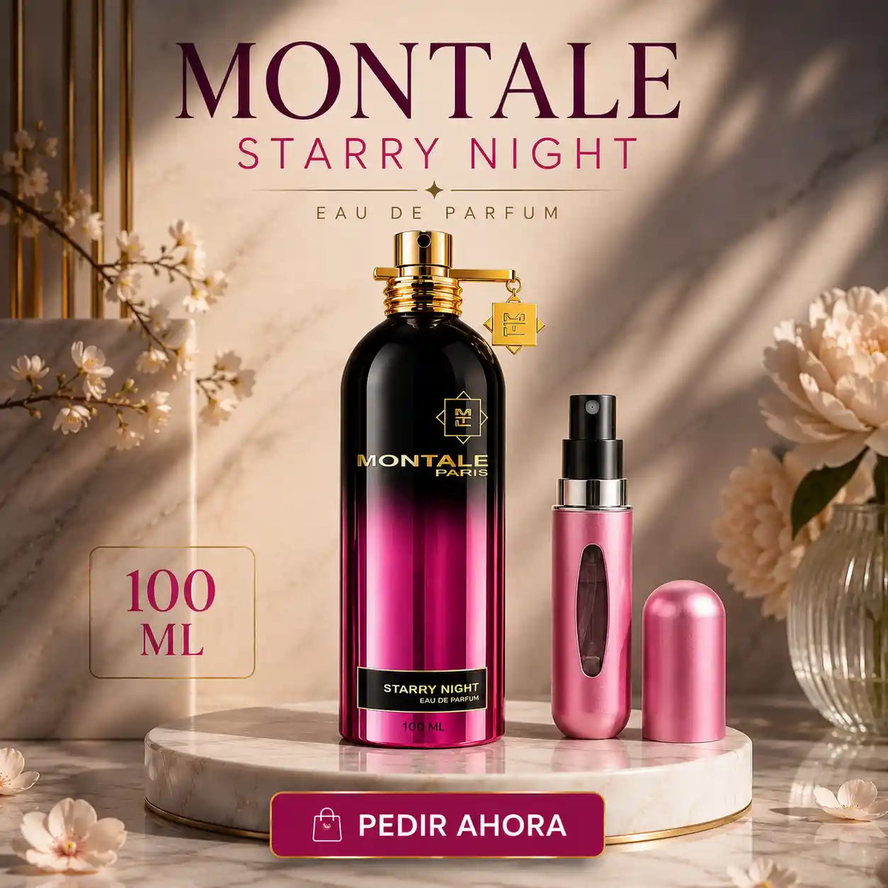 MONTALE STARRY NIGHT 100 ML + PERFUMERO RECARGABLE (DAMA)