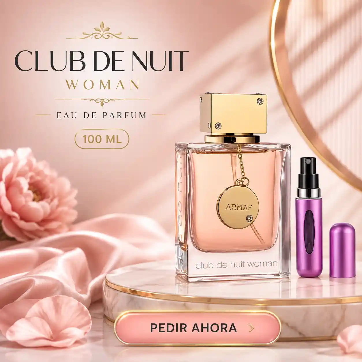 CLUB THE NUIT WOMAN + PERFUMERO RECARGABLE (DAMA)