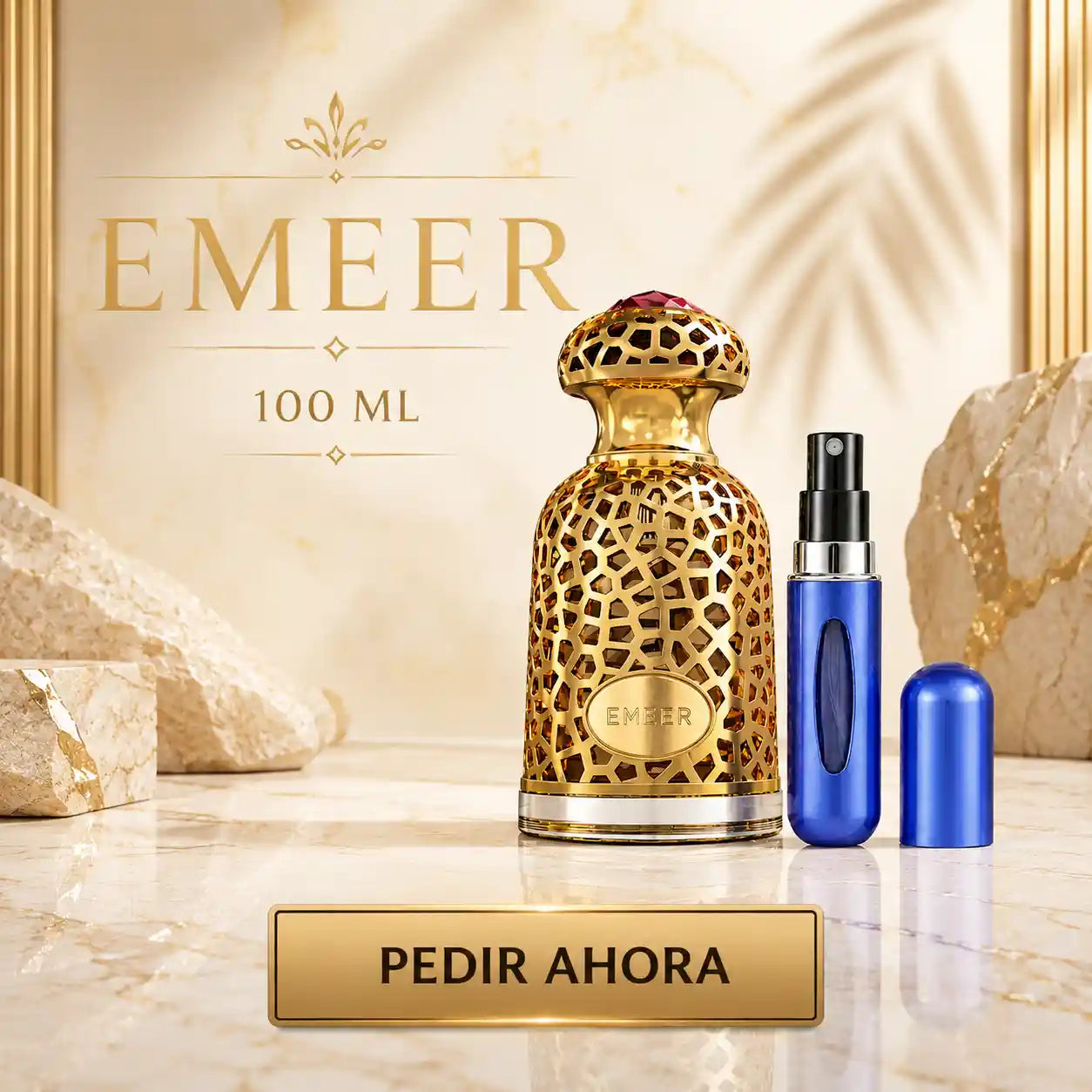 EMEER LATTAFA EN CAJA + PERFUMERO RECARGABLE (UNISEX)